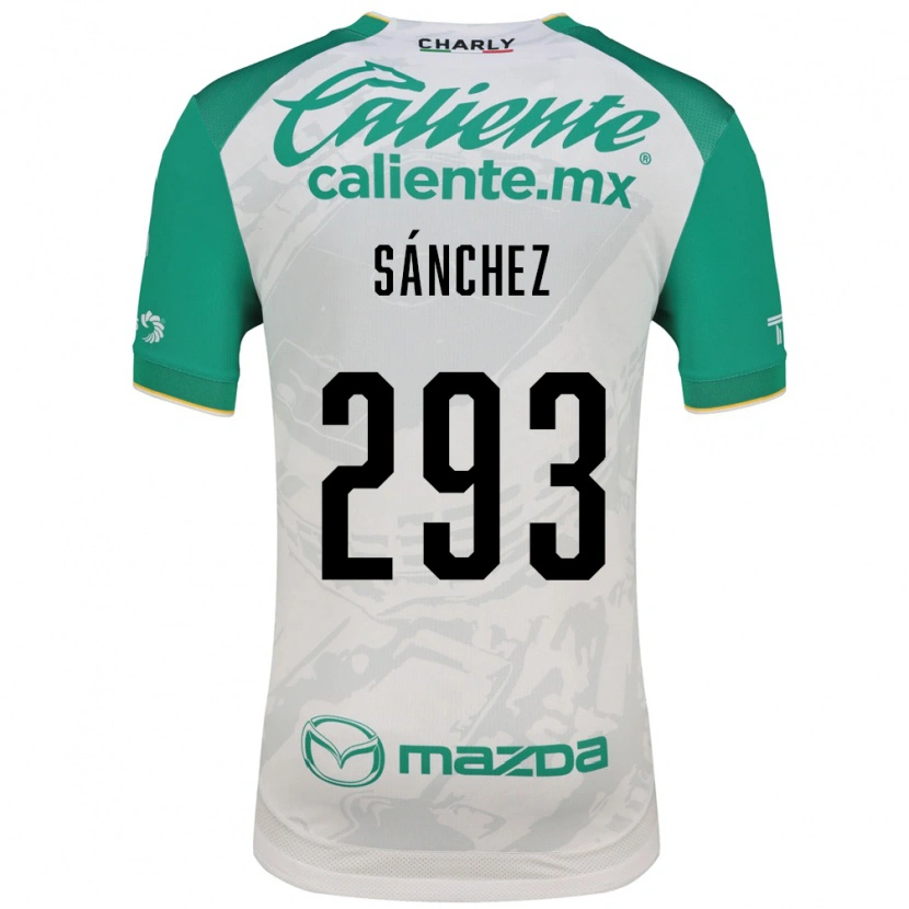 Danxen Dětské Christian Sánchez #293 Světle Zelená Bílá Daleko Hráčské Dresy 2026/27 Dres
