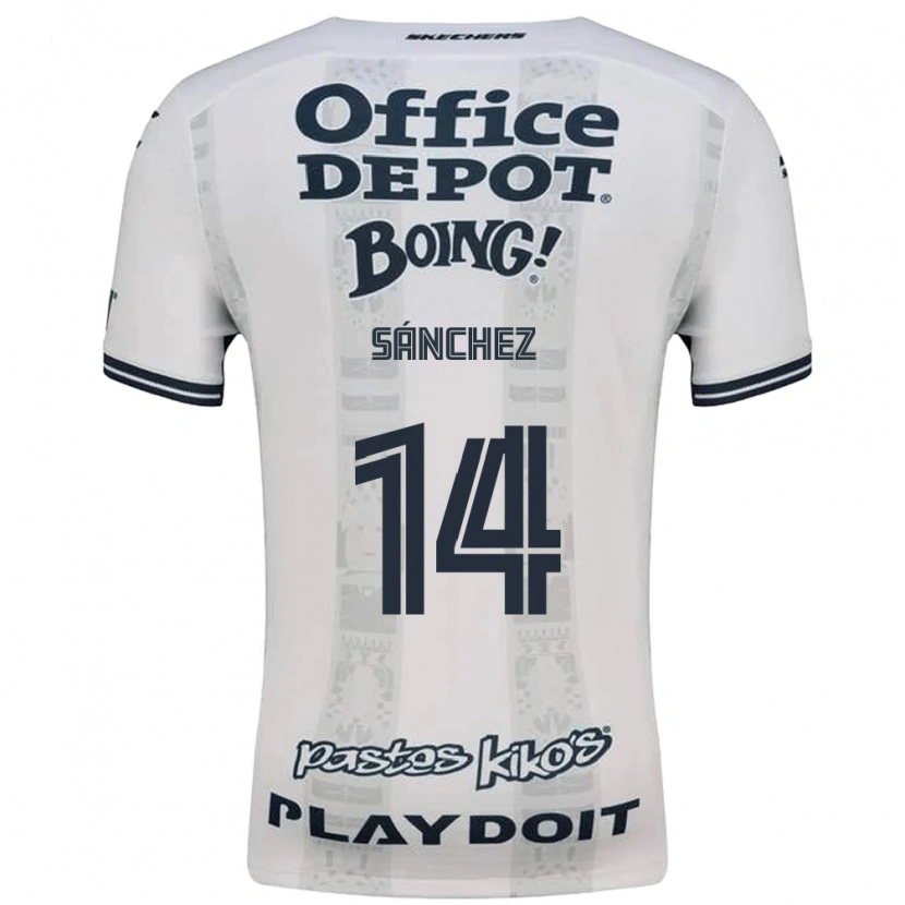 Danxen Dětské Carlos Sánchez #14 Červená Bílá Černá Daleko Hráčské Dresy 2026/27 Dres