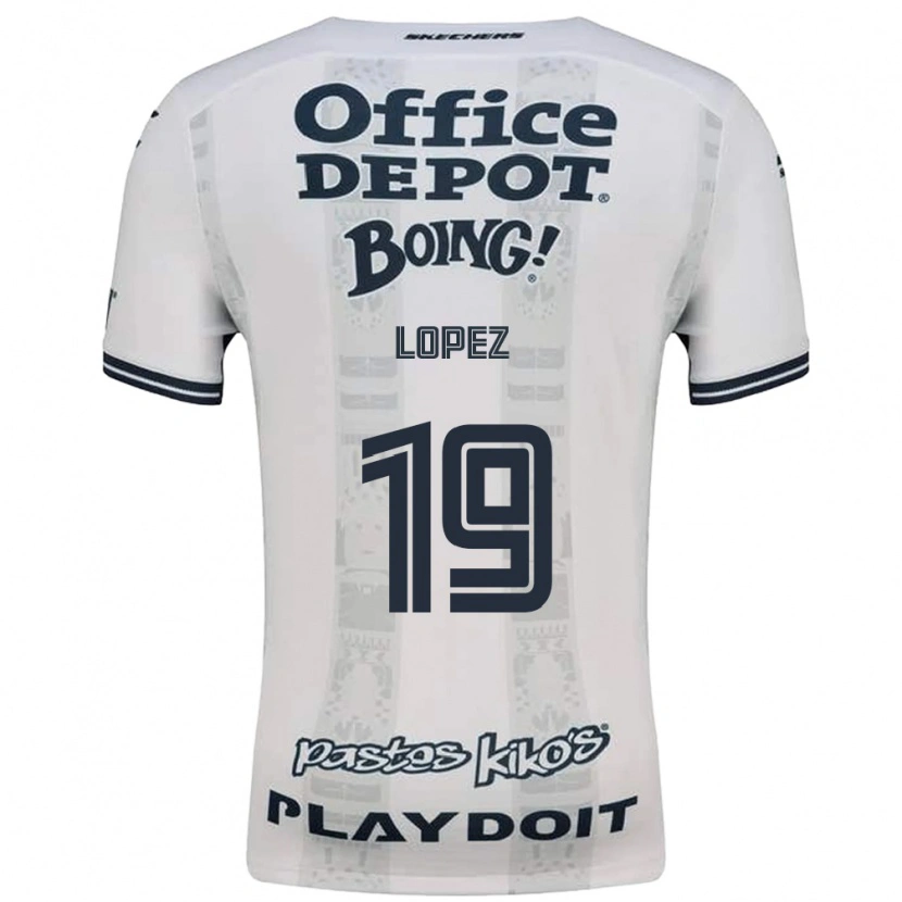 Danxen Dětské Javier Eduardo López #19 Červená Bílá Černá Daleko Hráčské Dresy 2026/27 Dres