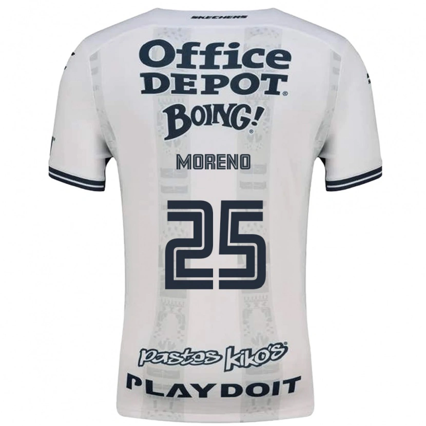 Danxen Dětské Carlos Moreno #25 Červená Bílá Černá Daleko Hráčské Dresy 2026/27 Dres