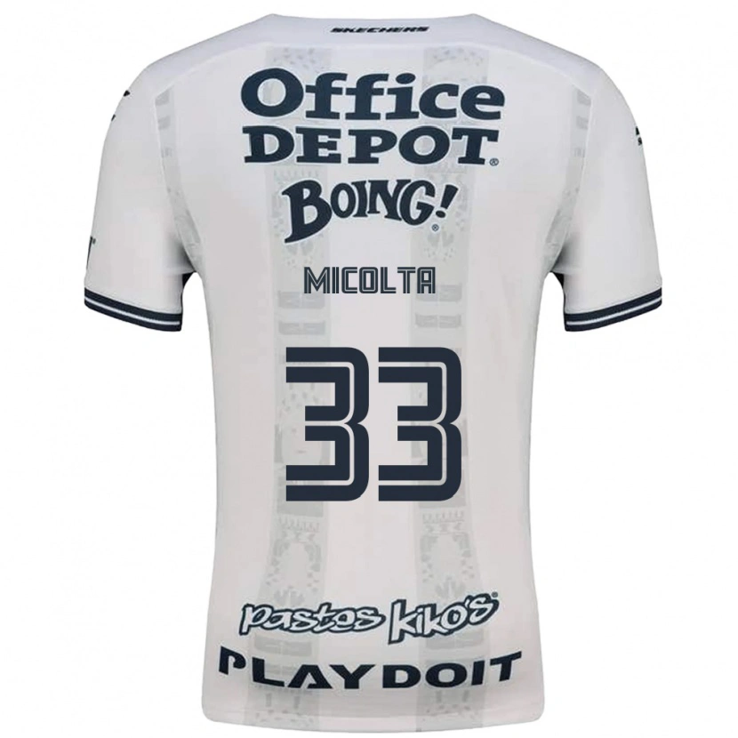 Danxen Dětské Andrés Micolta #33 Červená Bílá Černá Daleko Hráčské Dresy 2026/27 Dres