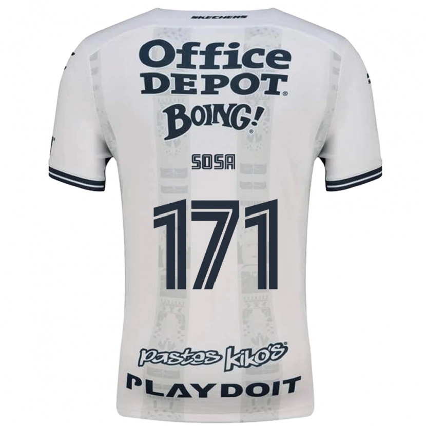 Danxen Dětské Sebastián Sosa #171 Červená Bílá Černá Daleko Hráčské Dresy 2026/27 Dres