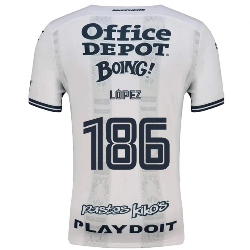 Danxen Dětské Ángel López #186 Červená Bílá Černá Daleko Hráčské Dresy 2026/27 Dres