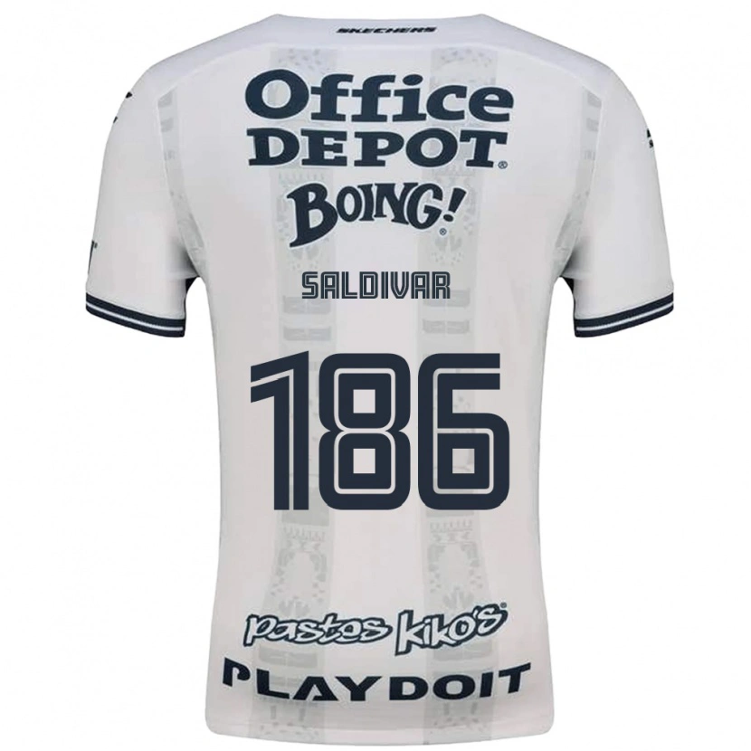 Danxen Dětské José Saldívar #186 Červená Bílá Černá Daleko Hráčské Dresy 2026/27 Dres