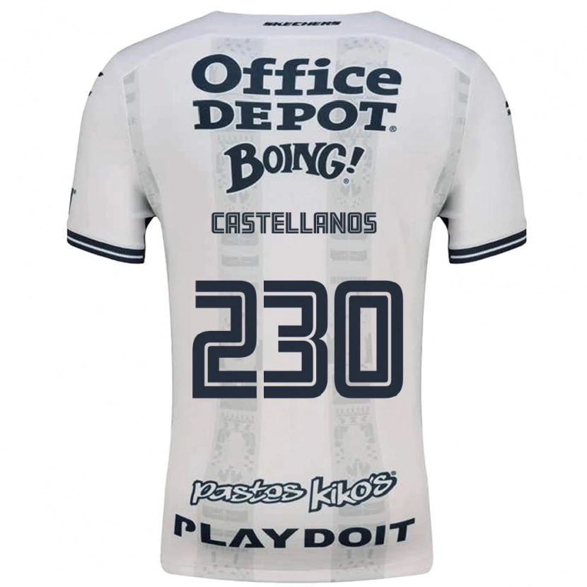 Danxen Dětské Edson Castellanos #230 Červená Bílá Černá Daleko Hráčské Dresy 2026/27 Dres