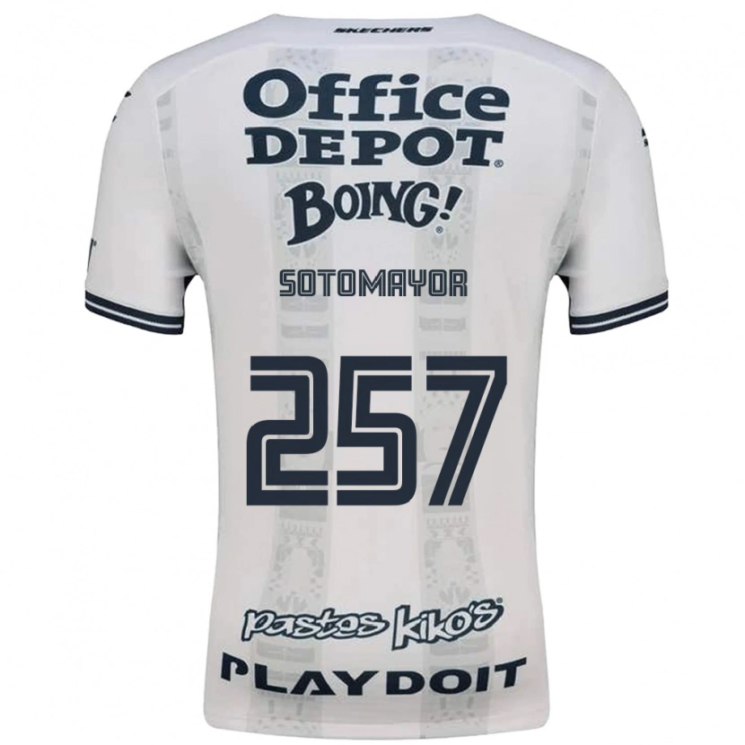 Danxen Dětské Jacob Sotomayor #257 Červená Bílá Černá Daleko Hráčské Dresy 2026/27 Dres