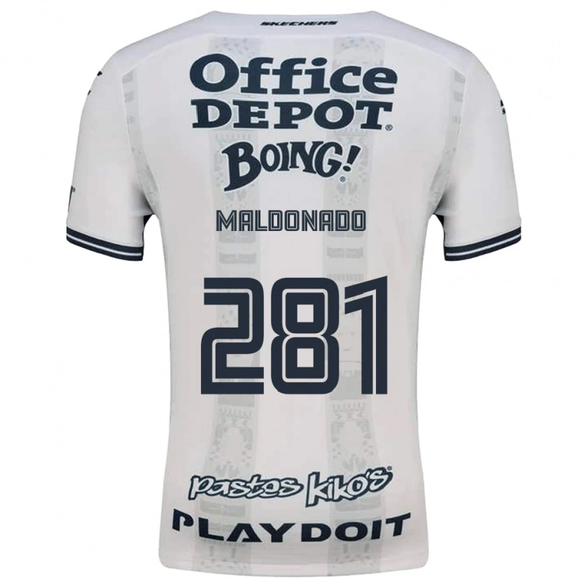 Danxen Dětské Iker Maldonado #281 Červená Bílá Černá Daleko Hráčské Dresy 2026/27 Dres