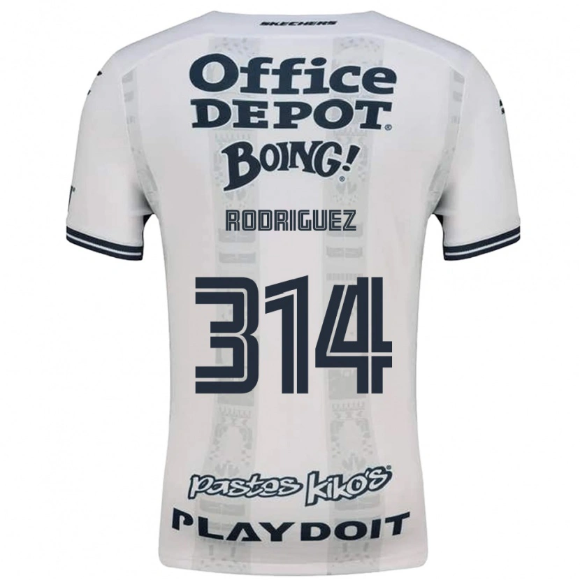 Danxen Dětské Alan Rodríguez #314 Červená Bílá Černá Daleko Hráčské Dresy 2026/27 Dres