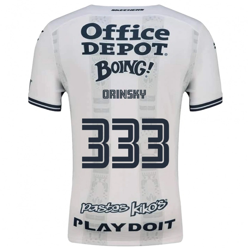 Danxen Dětské Edson Orinsky #333 Červená Bílá Černá Daleko Hráčské Dresy 2026/27 Dres
