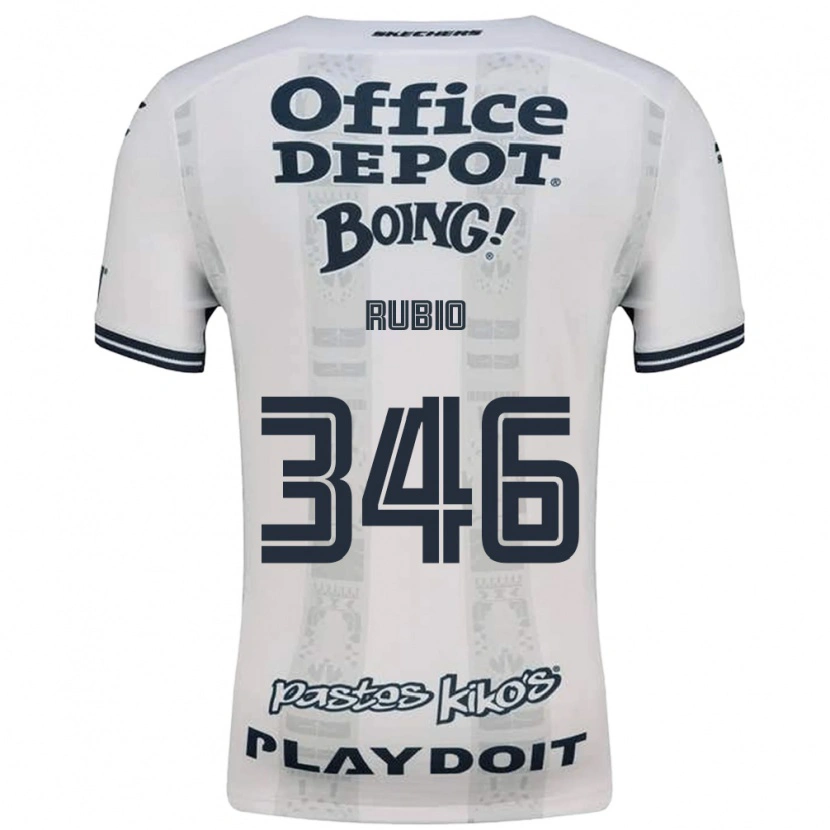 Danxen Dětské Mateo Rubio #346 Červená Bílá Černá Daleko Hráčské Dresy 2026/27 Dres