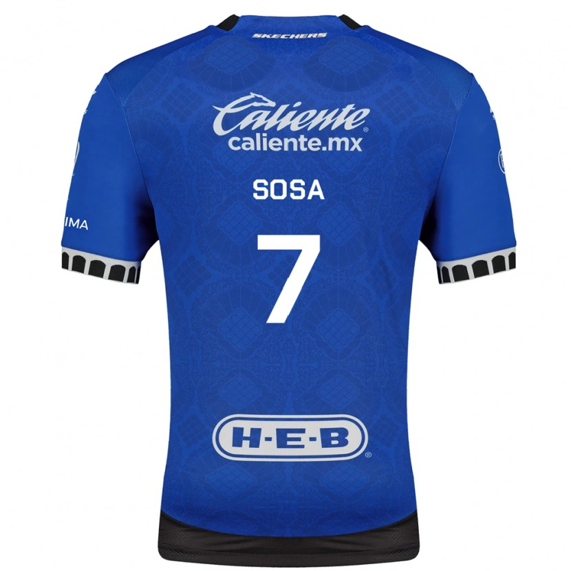 Danxen Dětské Samuel Sosa #7 Královsky Modrá Bílá Černá Daleko Hráčské Dresy 2026/27 Dres