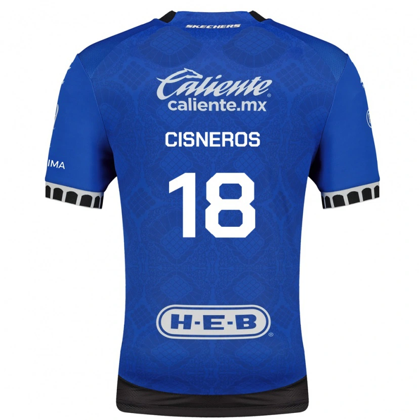 Danxen Dětské Ronaldo Cisneros #18 Královsky Modrá Bílá Černá Daleko Hráčské Dresy 2026/27 Dres