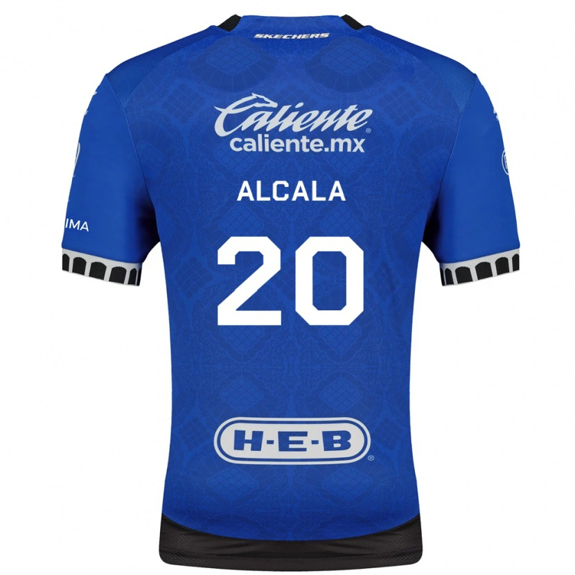 Danxen Dětské Álex Alcalá #20 Královsky Modrá Bílá Černá Daleko Hráčské Dresy 2026/27 Dres