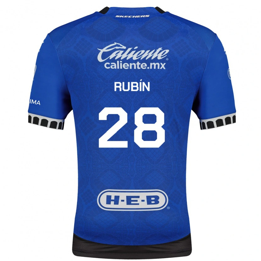 Danxen Dětské Rubio Rubín #28 Královsky Modrá Bílá Černá Daleko Hráčské Dresy 2026/27 Dres
