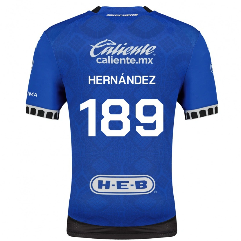 Danxen Dětské Sebastián Hernández #189 Královsky Modrá Bílá Černá Daleko Hráčské Dresy 2026/27 Dres