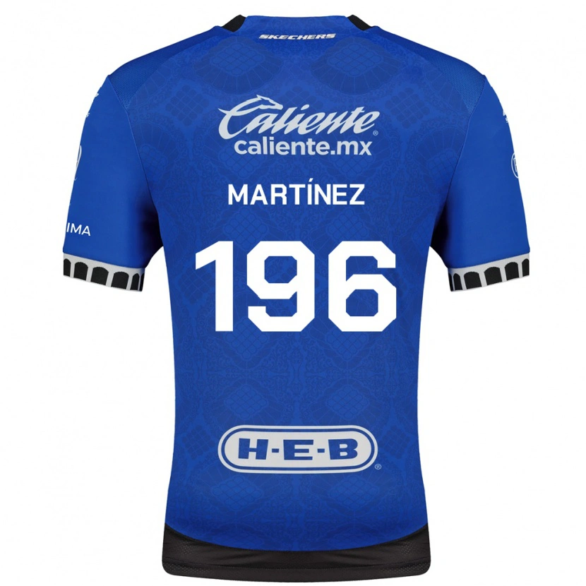 Danxen Dětské Diego Martínez #196 Královsky Modrá Bílá Černá Daleko Hráčské Dresy 2026/27 Dres