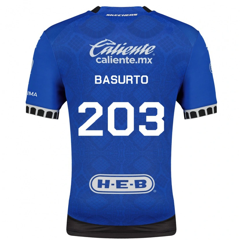 Danxen Dětské Osvaldo Basurto #203 Královsky Modrá Bílá Černá Daleko Hráčské Dresy 2026/27 Dres