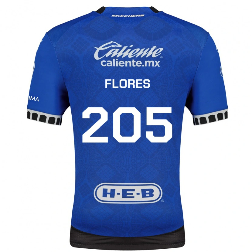 Danxen Dětské Rolando Flores #205 Královsky Modrá Bílá Černá Daleko Hráčské Dresy 2026/27 Dres