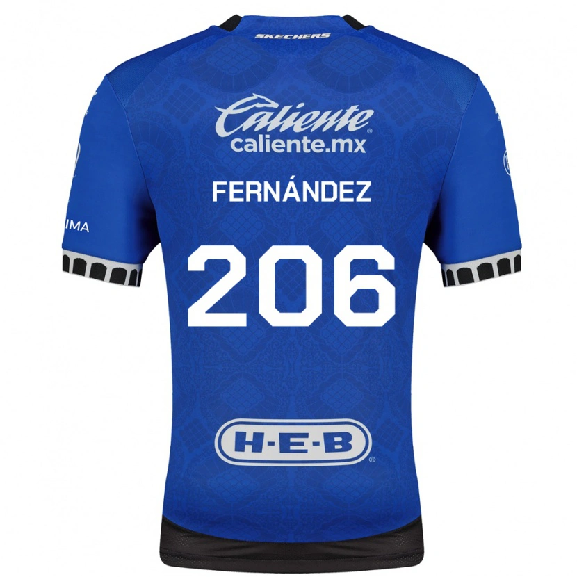 Danxen Dětské Erik Fernández #206 Královsky Modrá Bílá Černá Daleko Hráčské Dresy 2026/27 Dres