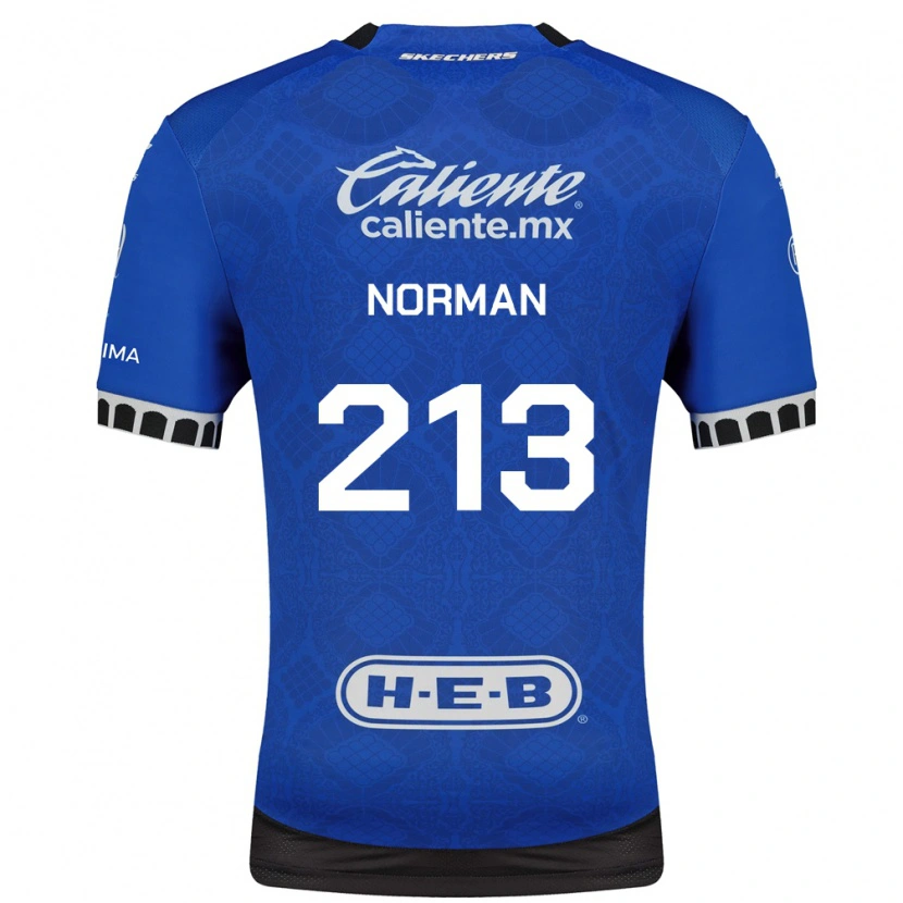 Danxen Dětské Humberto Norman #213 Královsky Modrá Bílá Černá Daleko Hráčské Dresy 2026/27 Dres