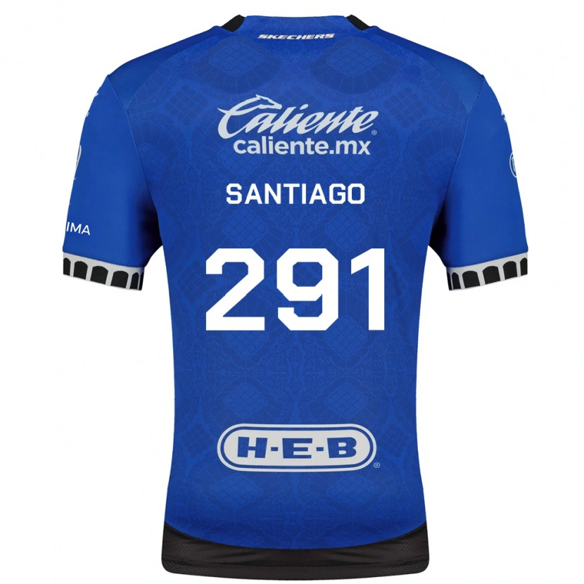 Danxen Dětské Santiago De La Barrera #291 Královsky Modrá Bílá Černá Daleko Hráčské Dresy 2026/27 Dres