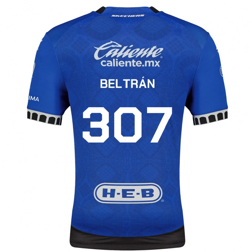 Danxen Dětské Gael Beltrán #307 Královsky Modrá Bílá Černá Daleko Hráčské Dresy 2026/27 Dres