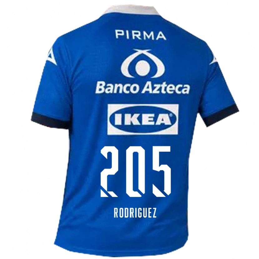 Danxen Dětské Alberto Rodríguez #205 Modrá Bílá Daleko Hráčské Dresy 2026/27 Dres