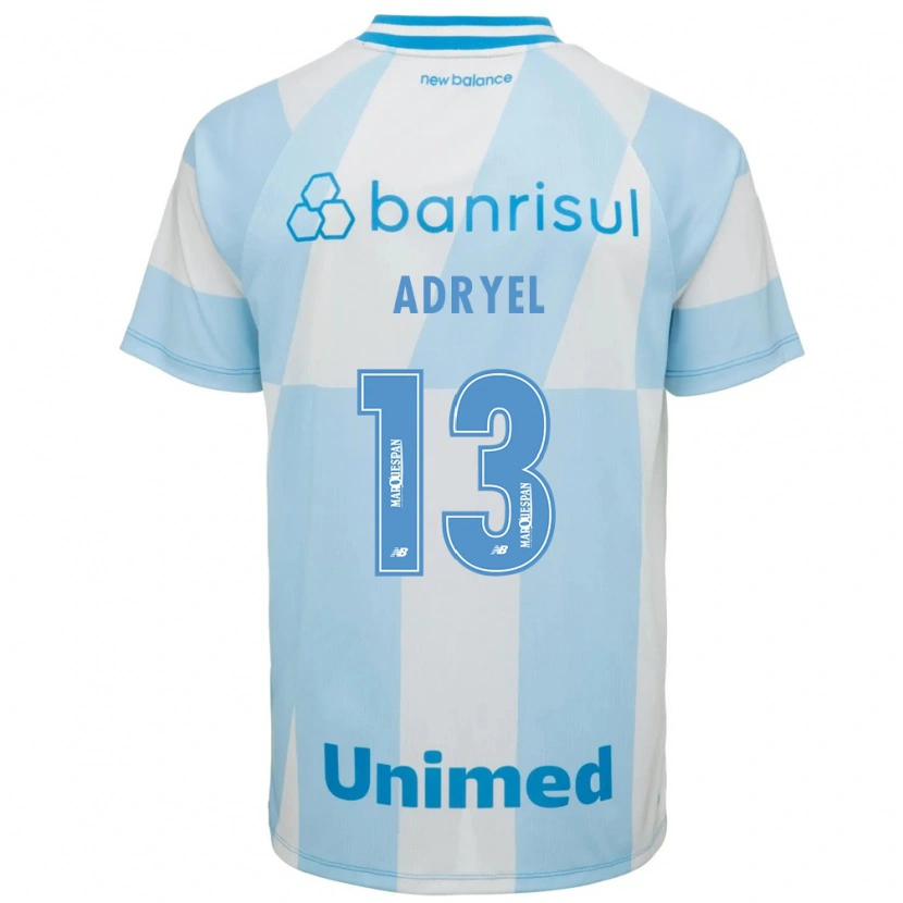 Danxen Dětské Adryel #13 Světle Modrá Bílá Daleko Hráčské Dresy 2026/27 Dres