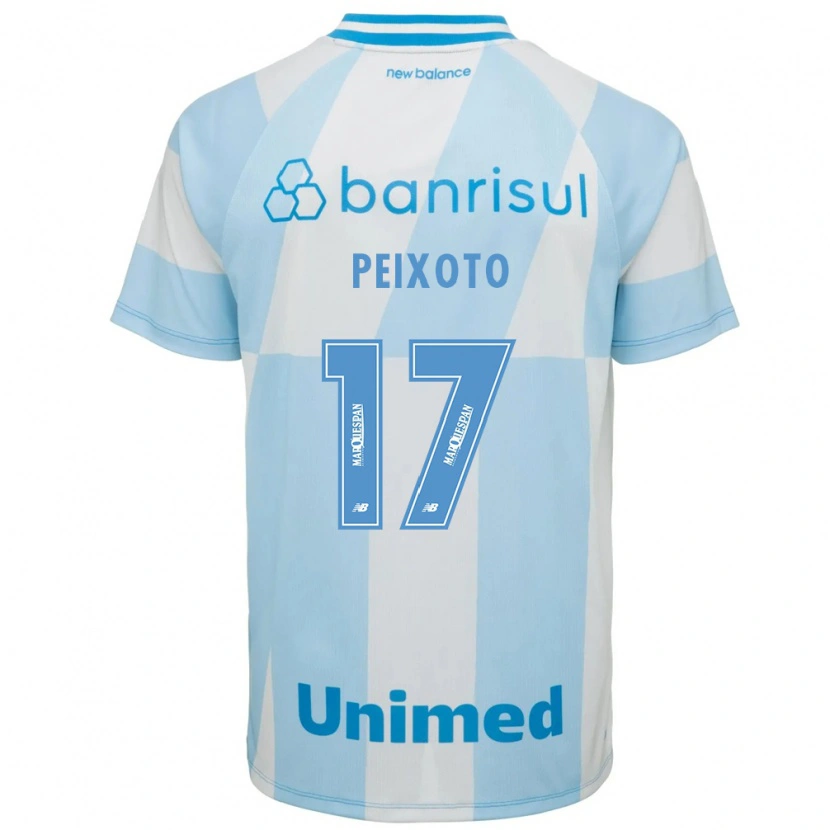 Danxen Dětské Clarisse Benicio Peixoto #17 Světle Modrá Bílá Daleko Hráčské Dresy 2026/27 Dres