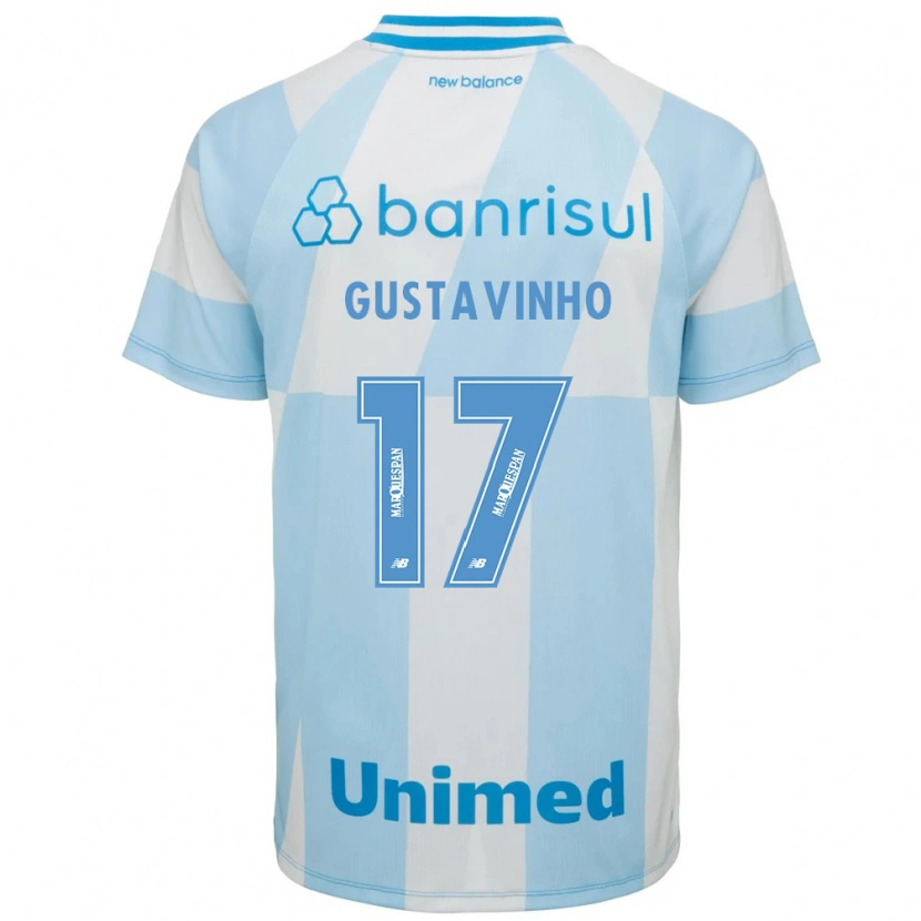 Danxen Dětské Gustavinho #17 Světle Modrá Bílá Daleko Hráčské Dresy 2026/27 Dres