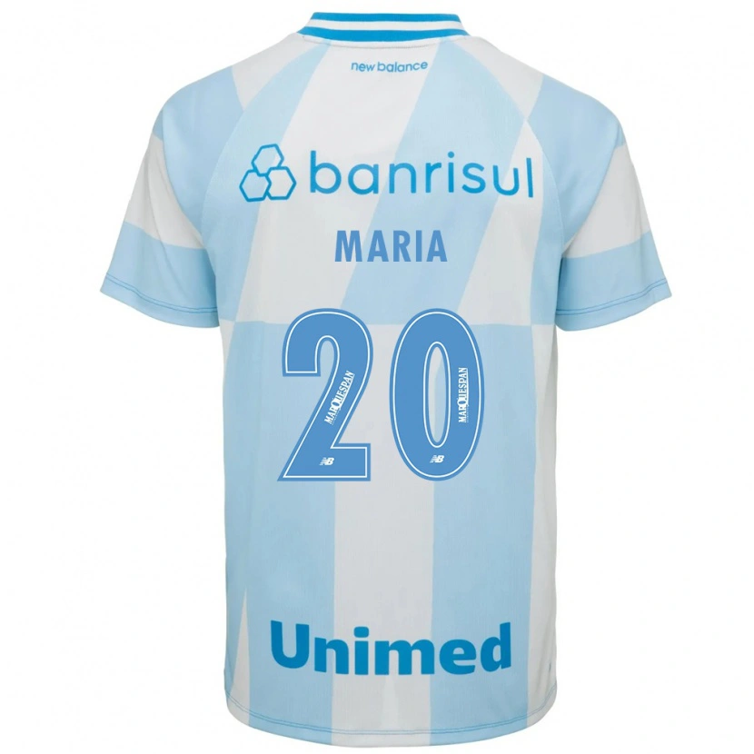 Danxen Dětské Maria De Lourdes Ribeiro Silva #20 Světle Modrá Bílá Daleko Hráčské Dresy 2026/27 Dres