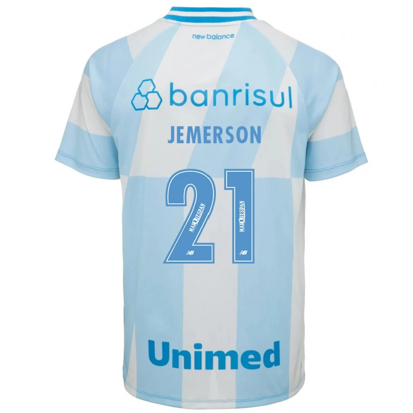 Danxen Dětské Jemerson #21 Světle Modrá Bílá Daleko Hráčské Dresy 2026/27 Dres
