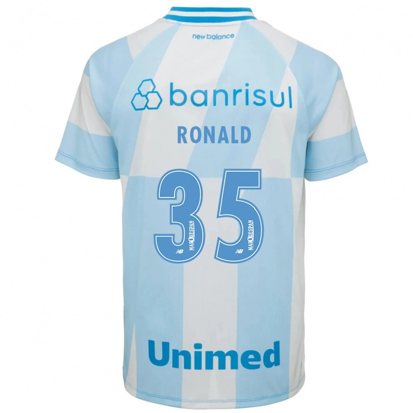 Danxen Dětské Ronald #35 Světle Modrá Bílá Daleko Hráčské Dresy 2026/27 Dres