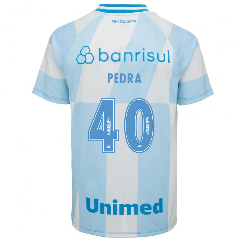 Danxen Dětské Duda Pedra #40 Světle Modrá Bílá Daleko Hráčské Dresy 2026/27 Dres
