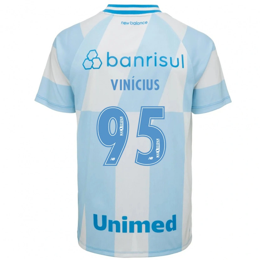 Danxen Dětské Carlos Vinícius #95 Světle Modrá Bílá Daleko Hráčské Dresy 2026/27 Dres