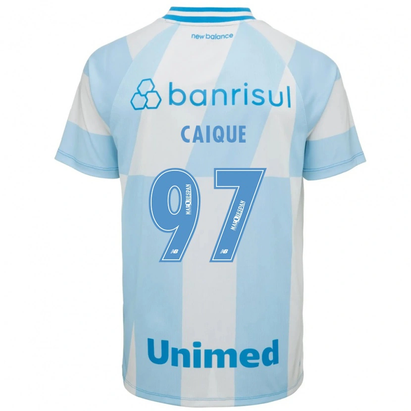 Danxen Dětské Caíque #97 Světle Modrá Bílá Daleko Hráčské Dresy 2026/27 Dres