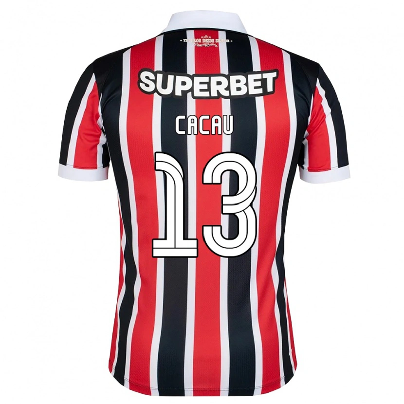 Danxen Dětské Cacau #13 Červená Bílá Černá Daleko Hráčské Dresy 2026/27 Dres