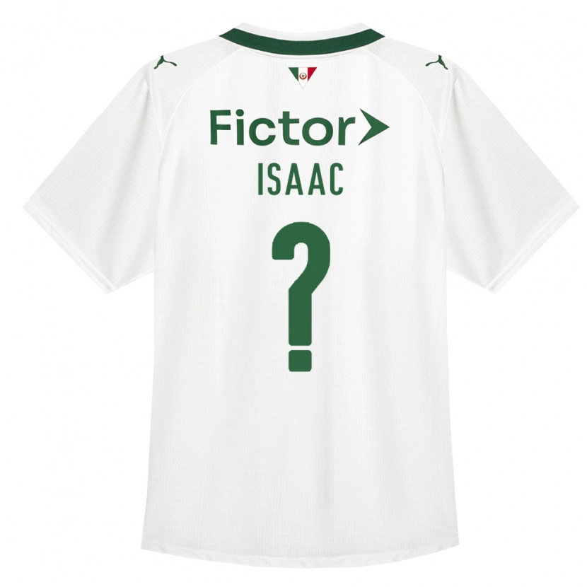 Danxen Dětské Isaac Farias Dos Santos #0 Zelená Bílá Daleko Hráčské Dresy 2026/27 Dres