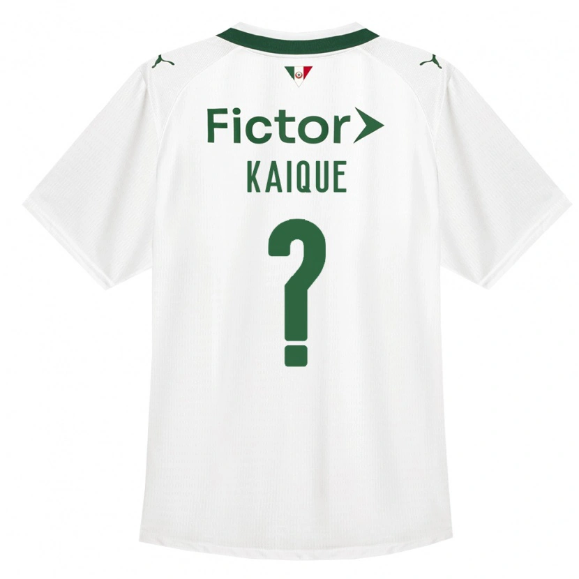 Danxen Dětské Kaique Gabriel Da Conceição #0 Zelená Bílá Daleko Hráčské Dresy 2026/27 Dres