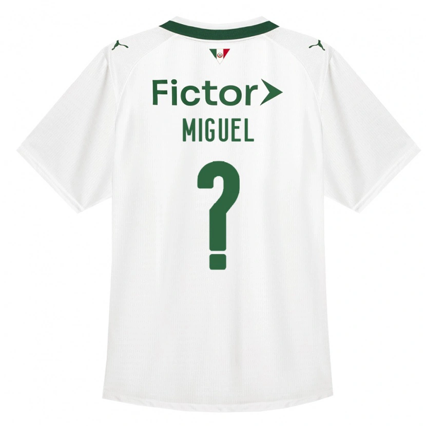 Danxen Dětské Carlos Miguel #0 Zelená Bílá Daleko Hráčské Dresy 2026/27 Dres