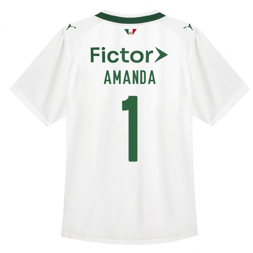 Danxen Dětské Amanda #1 Zelená Bílá Daleko Hráčské Dresy 2026/27 Dres