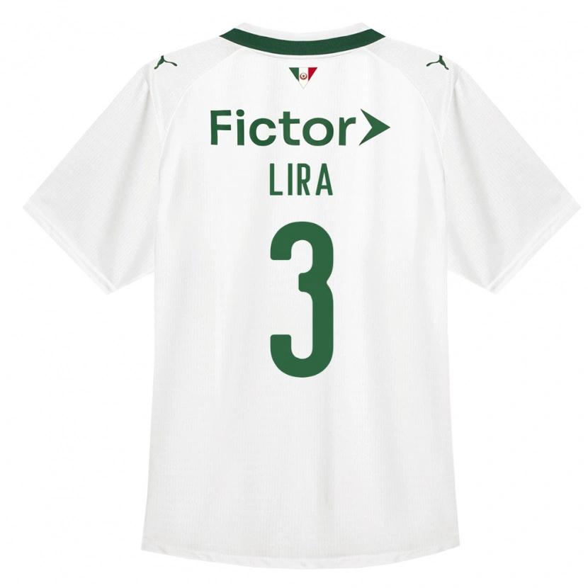 Danxen Dětské Guilherme Lira #3 Zelená Bílá Daleko Hráčské Dresy 2026/27 Dres