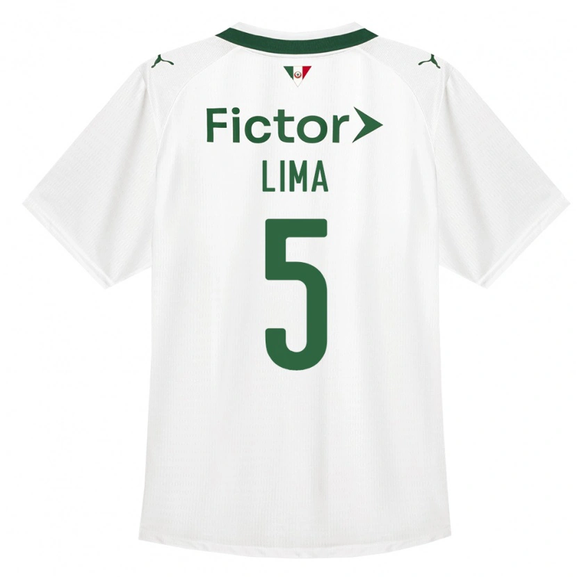 Danxen Dětské Ingryd Lima #5 Zelená Bílá Daleko Hráčské Dresy 2026/27 Dres