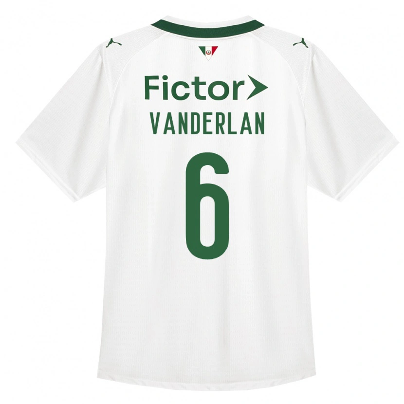 Danxen Dětské Vanderlan #6 Zelená Bílá Daleko Hráčské Dresy 2026/27 Dres