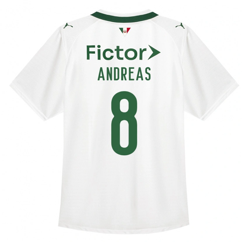 Danxen Dětské Andreas Pereira #8 Zelená Bílá Daleko Hráčské Dresy 2026/27 Dres