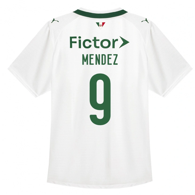 Danxen Dětské Cesar Mendez #9 Zelená Bílá Daleko Hráčské Dresy 2026/27 Dres