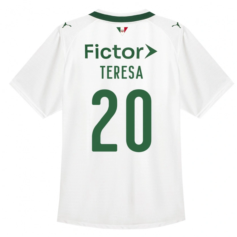 Danxen Dětské Felipe Teresa #20 Zelená Bílá Daleko Hráčské Dresy 2026/27 Dres