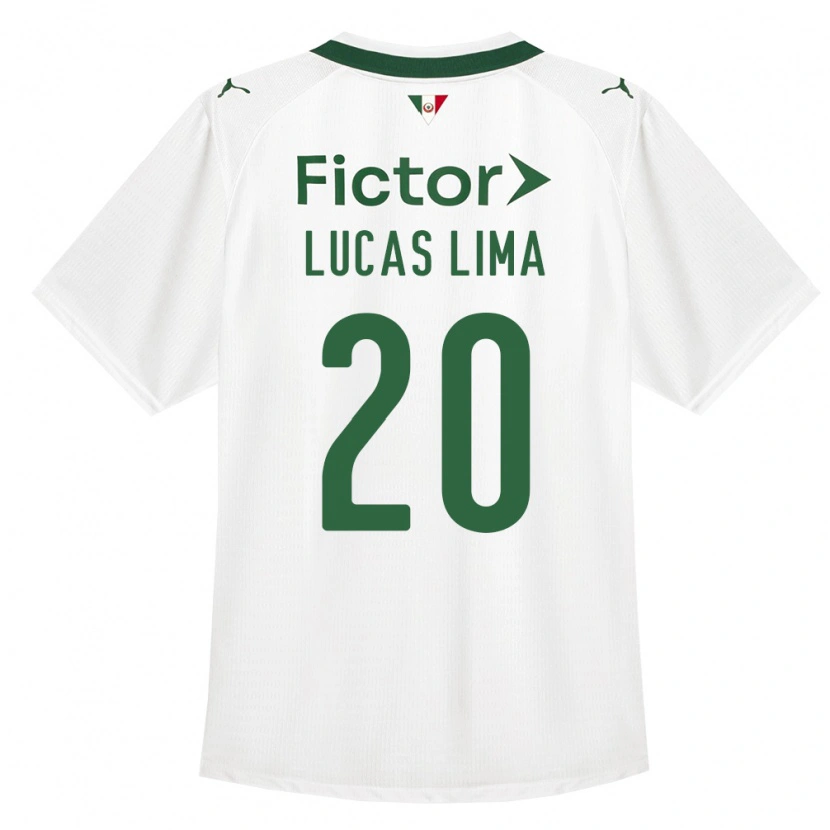 Danxen Dětské Lucas Lima #20 Zelená Bílá Daleko Hráčské Dresy 2026/27 Dres