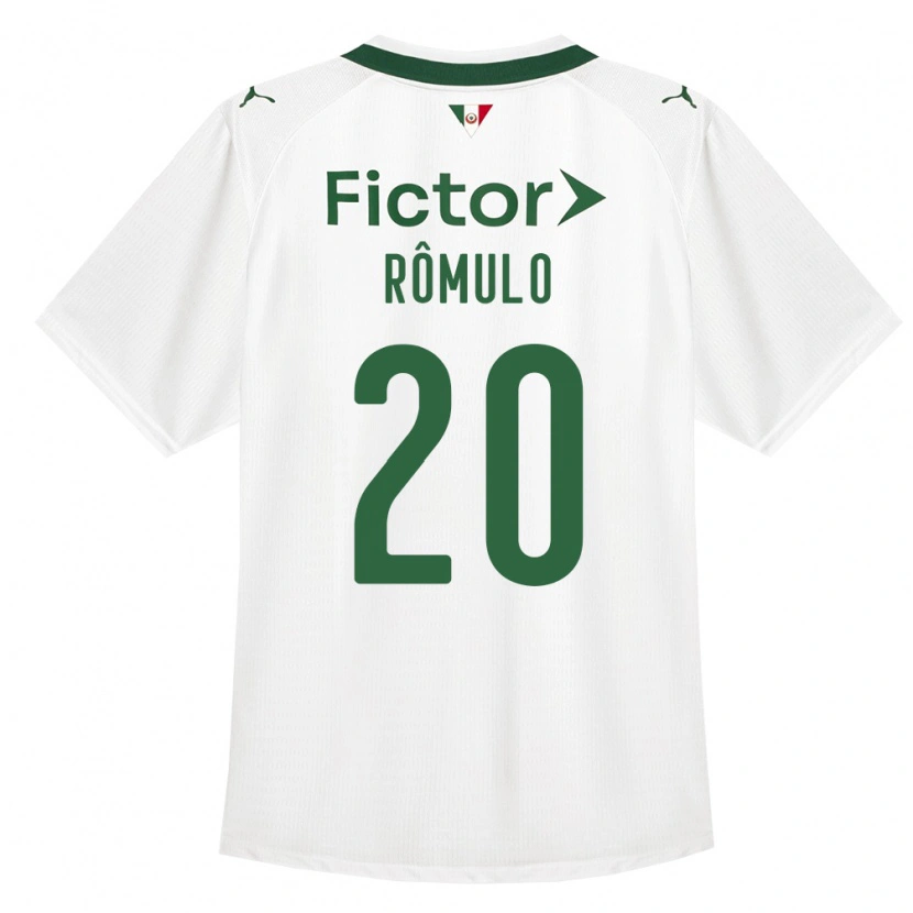 Danxen Dětské Rômulo #20 Zelená Bílá Daleko Hráčské Dresy 2026/27 Dres