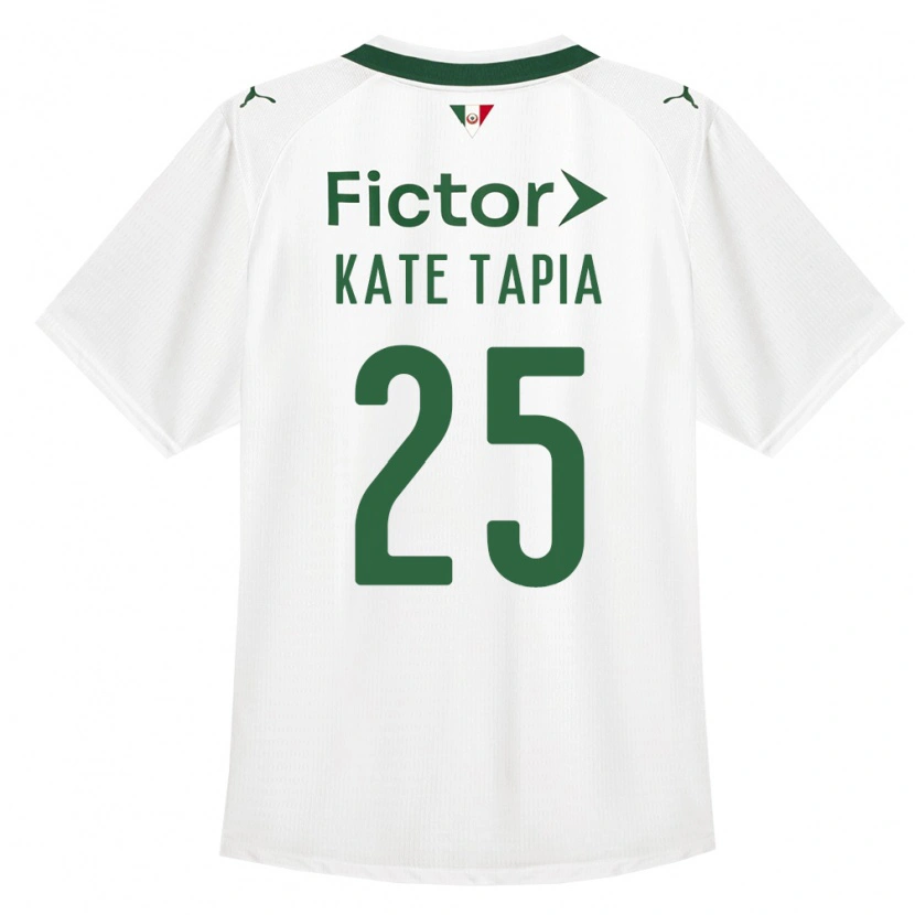 Danxen Dětské Kate Tapia #25 Zelená Bílá Daleko Hráčské Dresy 2026/27 Dres